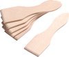 Kesper Gourmet/raclette spatels - van hout - 8x stuks - 13 cm - Gourmetten/racletten bakspatels - Gourmetspatel/raclettespatel