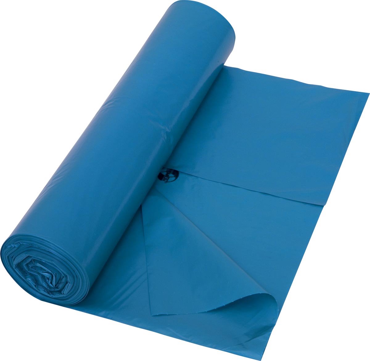 Afvalzakken Premium - LDPE - 120 L - 37 micron - blauw - 250 st