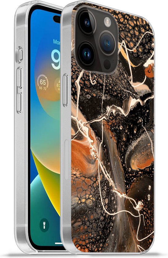 Geschikt Voor IPhone 17 Pro Max Telefoonhoesje Transparant Met Stootrand Clear Case Shockproof Tpu Siliconen Back Cover Case Doorzichtig Smartphonica