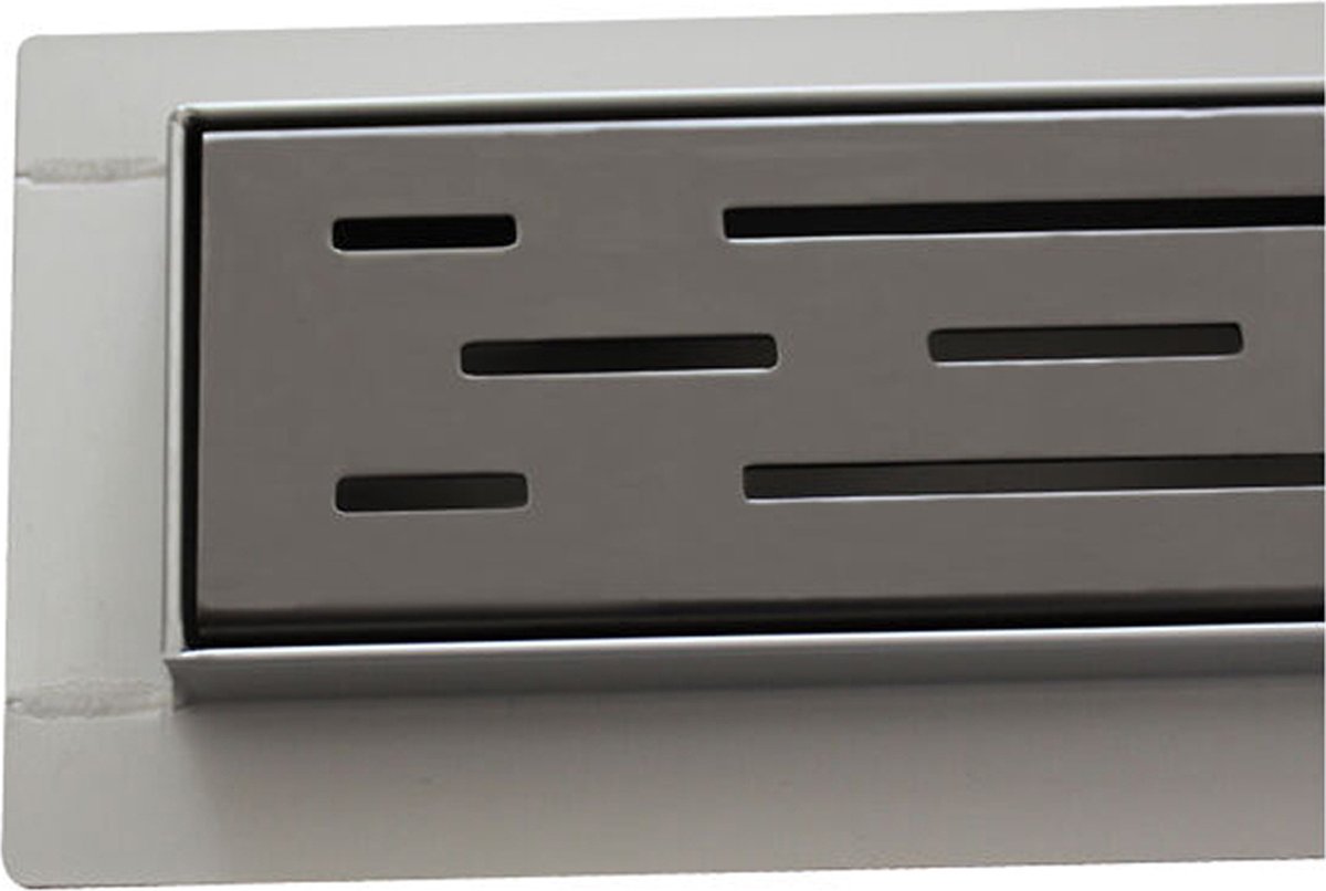 RVS Douchegoot 60 CM Geborsteld Gun Metal