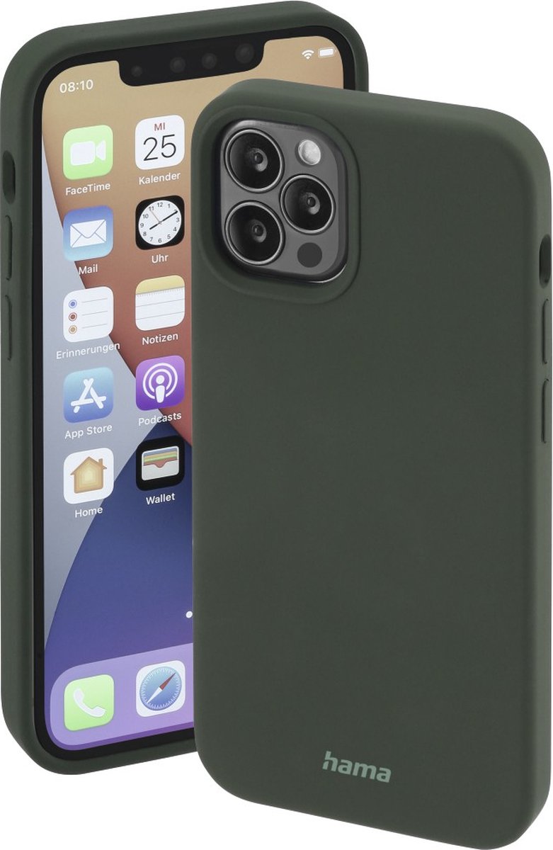 Hama MagCase Finest Feel Pro - Apple iPhone 13 Pro - Groen