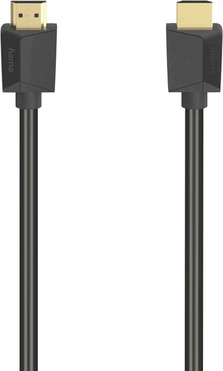 Hama HDMI Aansluitkabel 5 m 00200704 Zwart [1x HDMI-stekker - 1x HDMI-stekker]