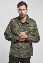 Brandit - BW Feldbluse flecktarn Overhemd - Camouflage - XL - Groen/Bruin