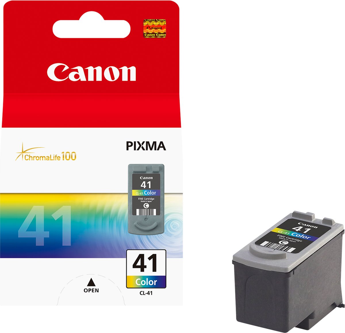 Canon 0617B001 inktcartridge 1 stuk(s) Origineel Cyaan, Magenta, Geel