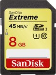SanDisk Extreme SDHC geheugenkaart - 8 GB