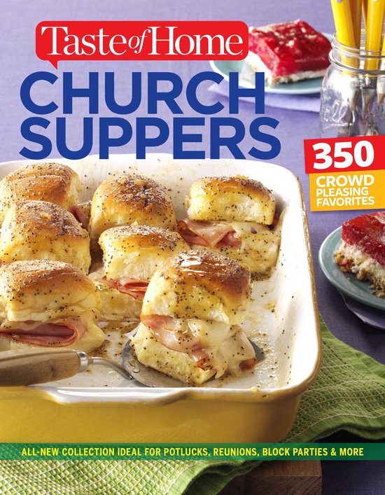 Taste of Home Church Supper Cookbook - cover