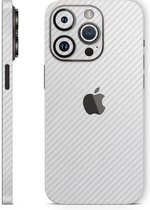 iPhone 14 Pro Max Skin Carbon Wit - 3M Sticker - Wrap