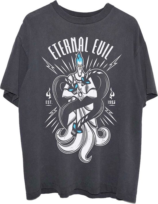 Disney Hercules - Hades Eternal Evil Unisex T-shirt - S - Zwart
