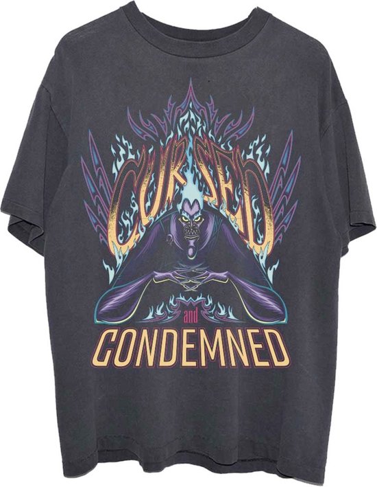 Disney Hercules - Hades Cursed Unisex T-shirt - L - Zwart