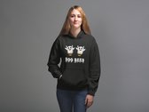 Rick & Rick Halloween Hoodie - M Hoodie -  Halloween Hoodie - Halloween Sweater - Dames Hoodie - Dames Sweater - Boo Bees - Funny Hoodie - Zwarte Hoodie