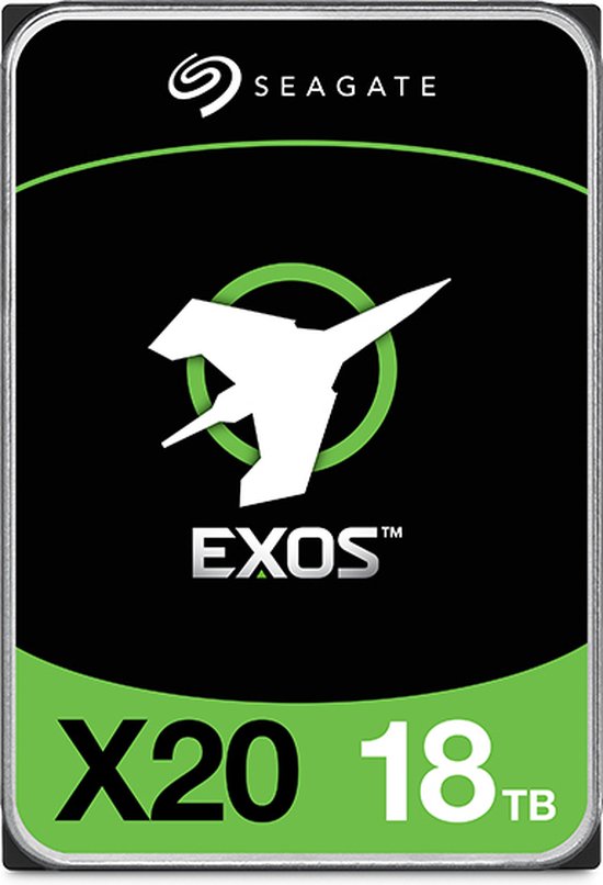 Seagate Enterprise Exos X20 3.5' 18 TB SAS
