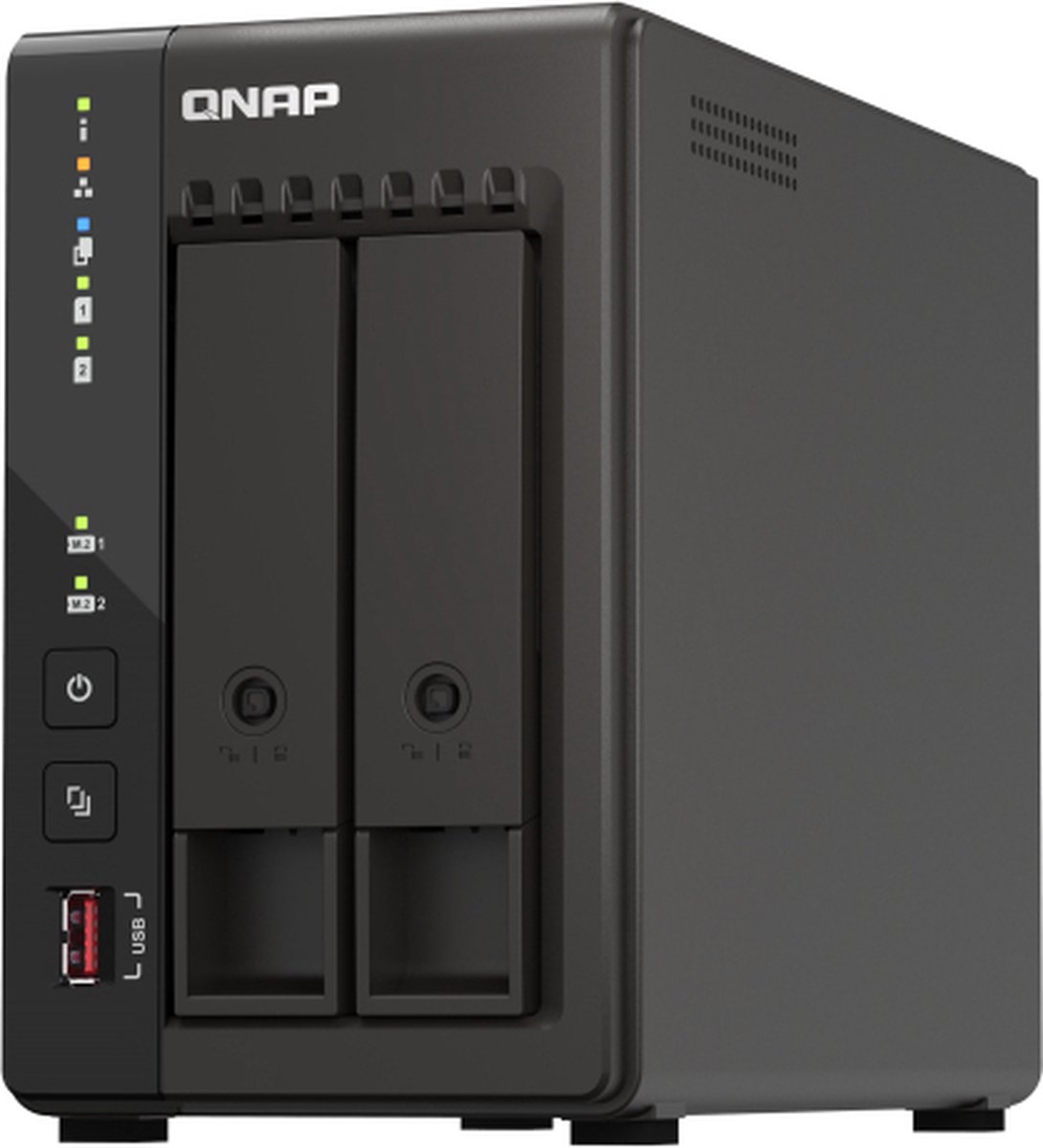 Network Storage Qnap TS-253E-8G Black - QNAP