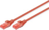 UTP Category 6 Rigid Network Cable Digitus by Assmann DK-1617-030/RL 3 m Red