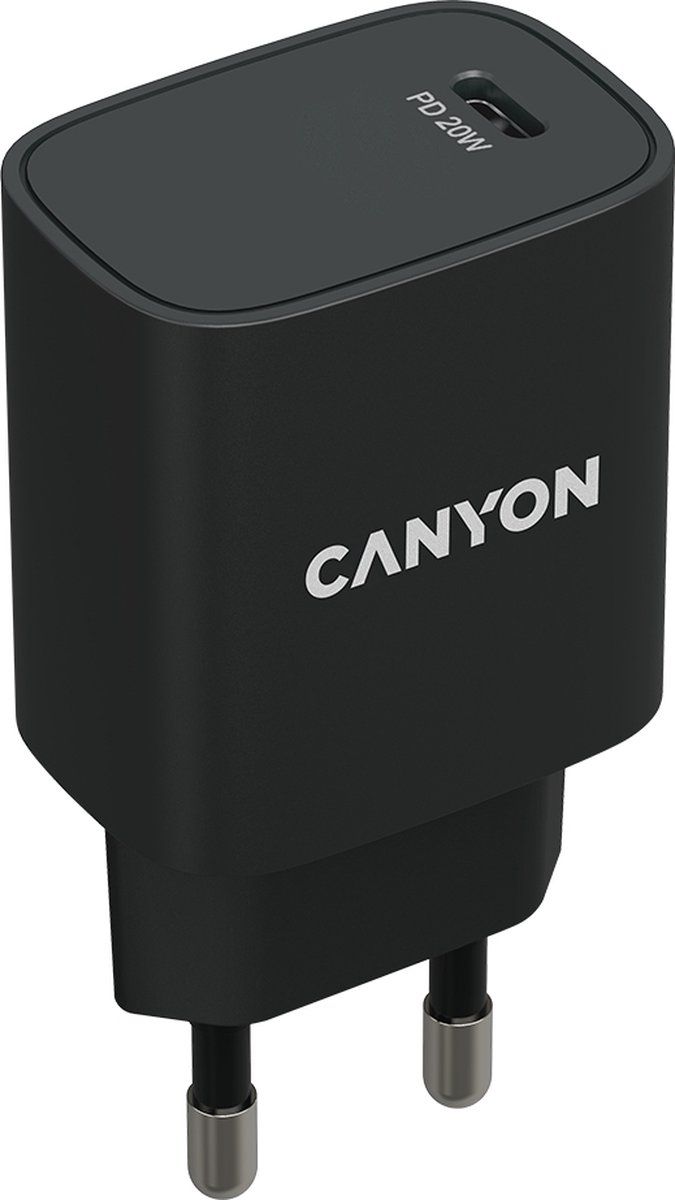 Canyon H-20-02 Digitale camera, GPS, MP3, MP4, PDA, Smartphone, Tablet, Telefoon Zwart DC Snel opladen Binnen