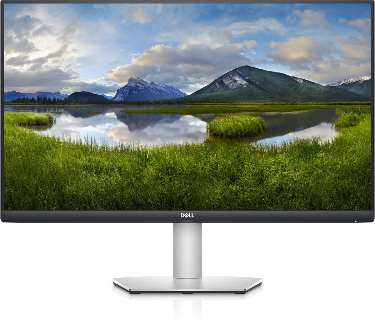 DELL S2722QC 68,6 cm (27") 3840 x 2160 Pixels 4K Ultra HD LCD Grijs