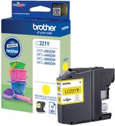 Bol.com Brother LC221Y - Inktcartridge / Geel aanbieding
