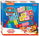Tactic - PAW Patrol 3-in-1 Bordspel: Memo, Lotto, Domino