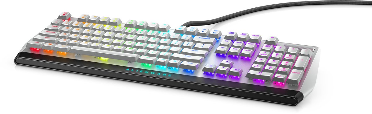 Alienware AW510K toetsenbord Gamen USB Zwart, Wit
