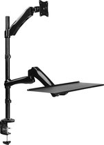 LogiLink Sit-Stand Workstation 13-27, fixed, single Monitor