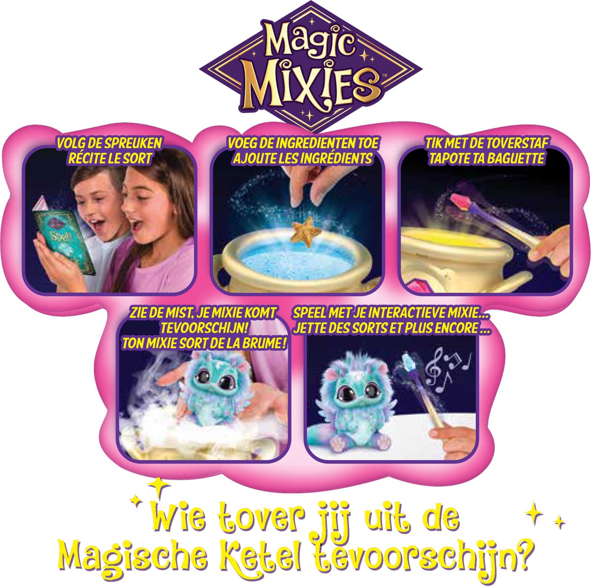 MAGIC MIXIES MIXLINGS JEU DE CHAUDRON DE POTION 1 Magic Mixie Inclus 