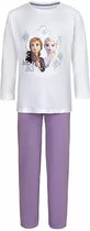 Pyjama enfant - Frozen - Wit/ Violet - taille 110/116