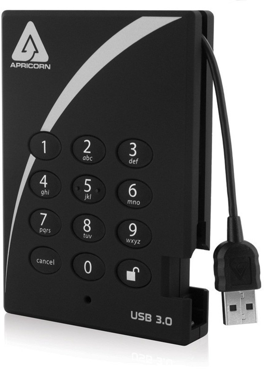 Apricorn Padlock 1TB USB 3.0