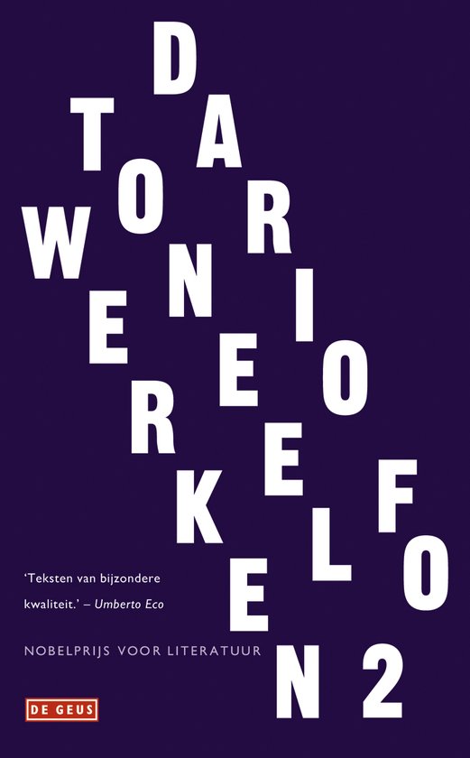 Cover van het boek 'Toneelwerken II' van Dario Fo