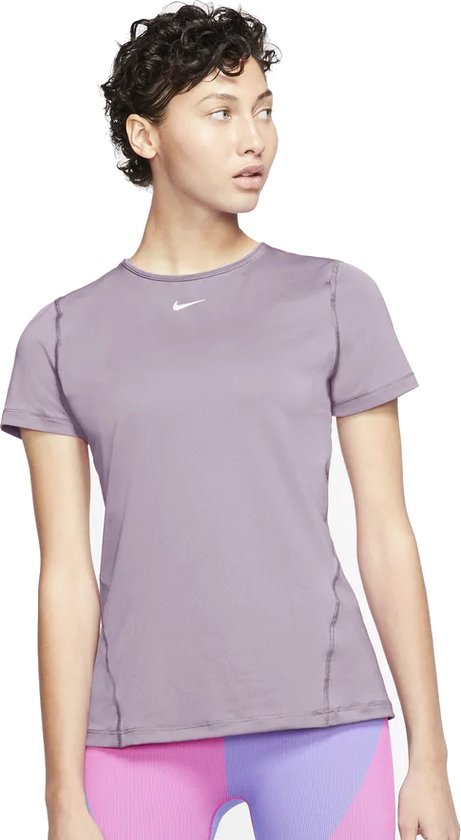 Nike Pro shirt dames lavande clair