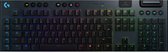 LOGITECH G - G915 LIGHTSPEED CLICKY Carbon Wireless Gaming Keyboard - AZERTY - Zwart