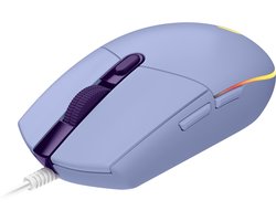 Logitech G G102 LIGHTSYNC muis - 8000 DPI - Instelbare RGB - 6 buttons lay-out - Lila