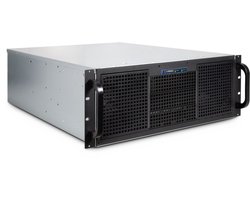 Inter-Tech 4U 40255 Rek Zwart, Grijs