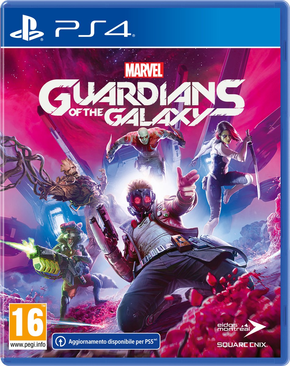 Deep Silver Marvel's Guardians of the Galaxy, PlayStation 4