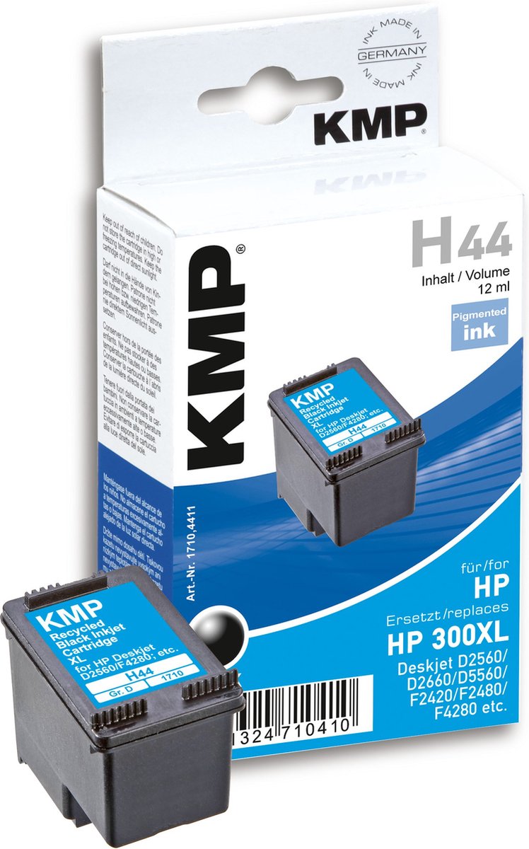 KPM H44 - Inktcartridges / Cyaan