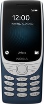 Nokia 8210 4G, Rechthoek, Dual SIM, 7,11 cm (2.8"), 0,3 MP, 1450 mAh, Blauw