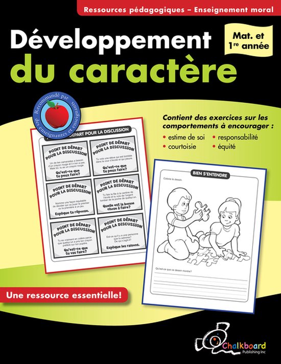 Character Development- Developpement Du Caractere Mat-1 - cover