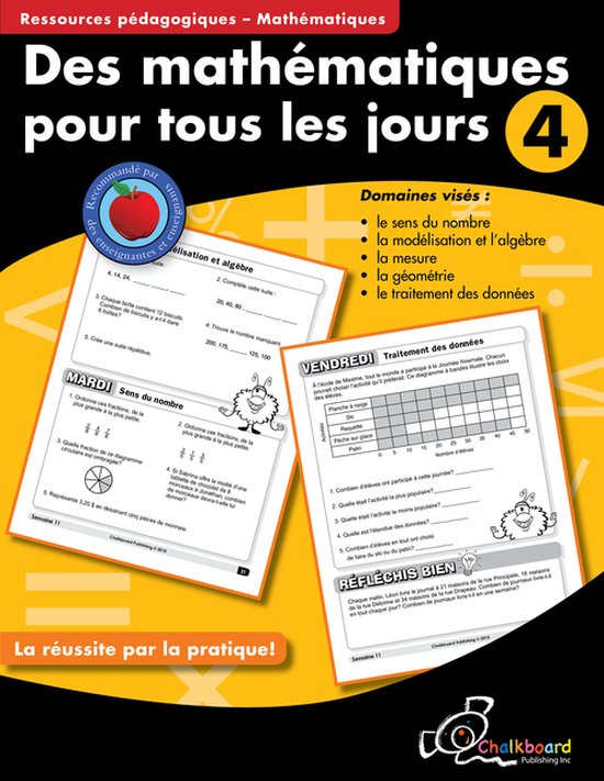 10 Minute Daily Math- Des Mathematiques Pour Tous Les Jours  ... - cover