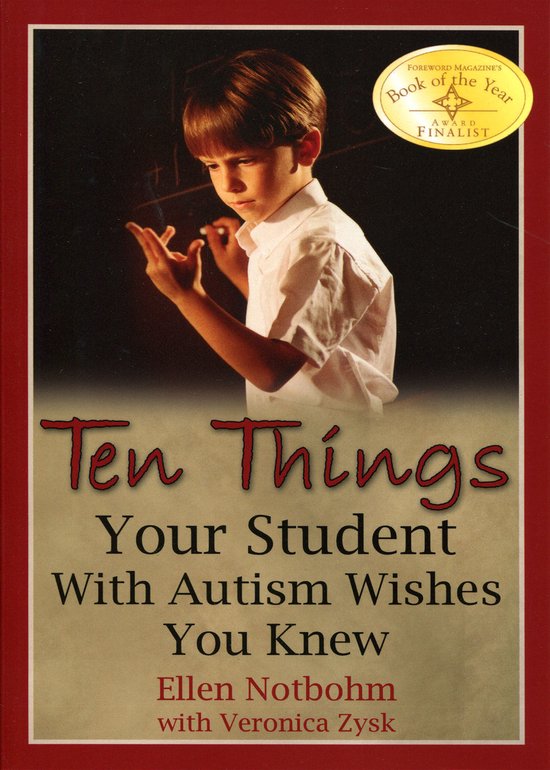 Ten Things Your Student With Autism Wishes You Knew - cover