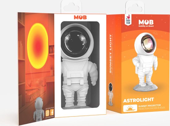 MOB Nachtlampje Astronaut AstroLight Sunset Projector van MOB — afbeelding 5
