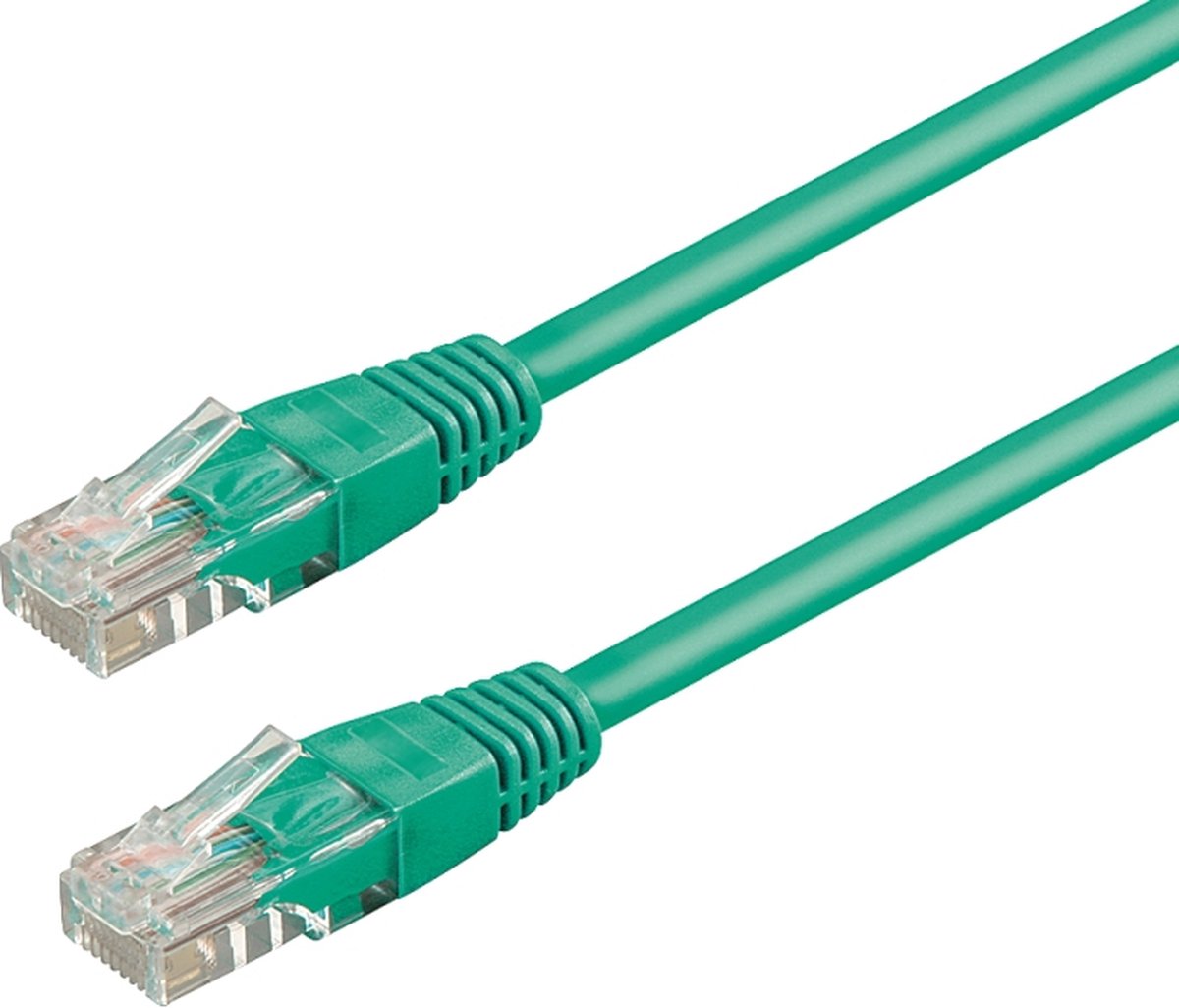 WP WPC-PAT-6U010G netwerkkabel 1 m Cat6 U/UTP (UTP) Groen