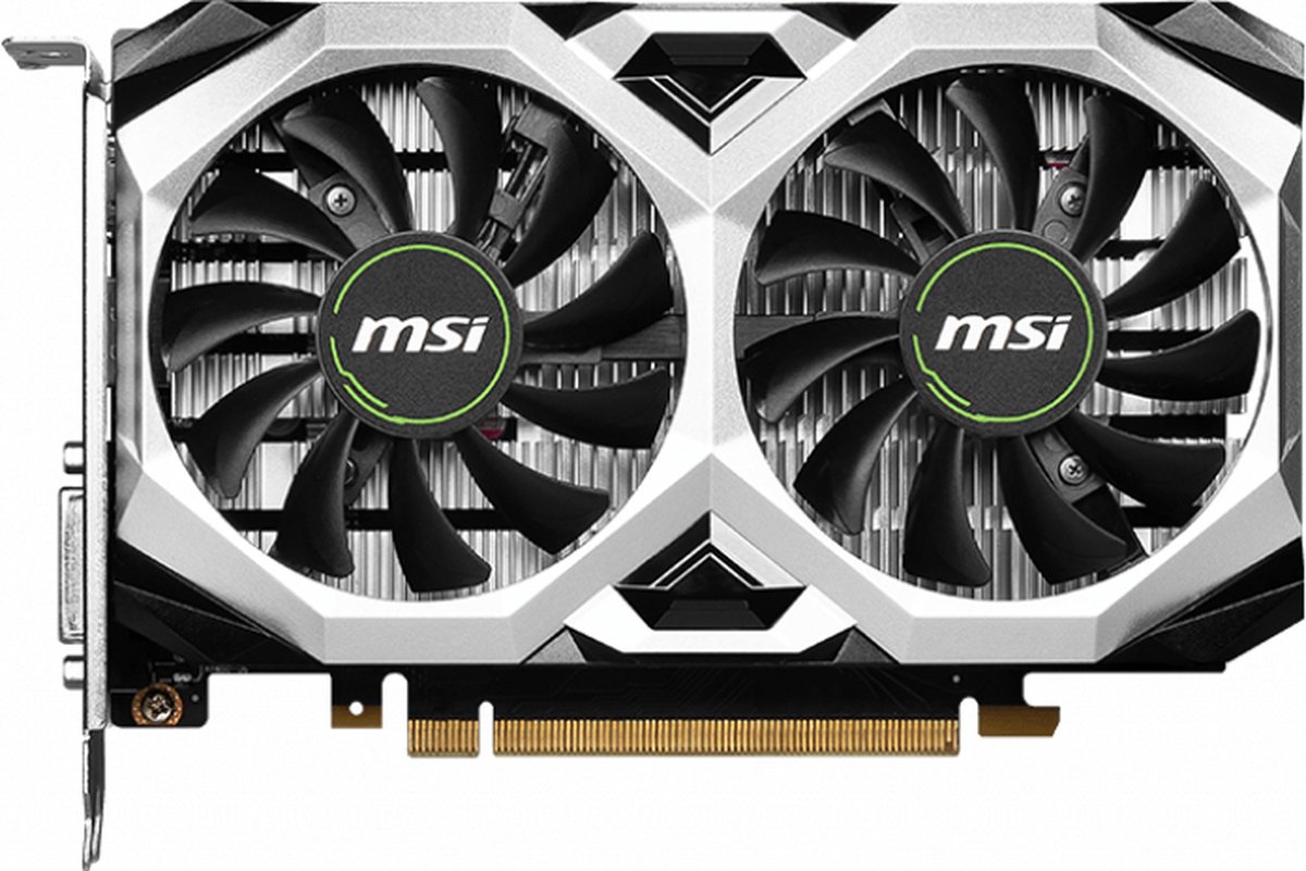 MSI GeForce GTX 1630 VENTUS XS 4G OC, GeForce GTX 1630, 4 GB, GDDR6, 64 Bit, 7680 x 4320 Pixels, PCI Express x16 3.0