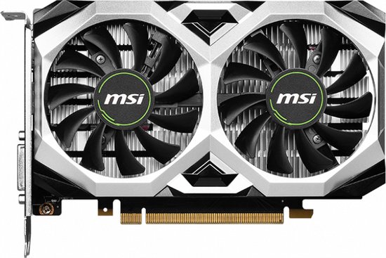 MSI GeForce GTX 1630 VENTUS XS 4G OC, GeForce GTX 1630, 4 GB, GDDR6, 64 bits, 7680 x 4320 pixels, PCI Express x16 3.0