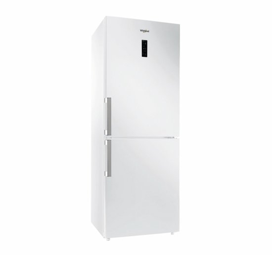 Whirlpool koelkast vriezer 462L wit No Frost LED verlichting 40 dB energieklasse D