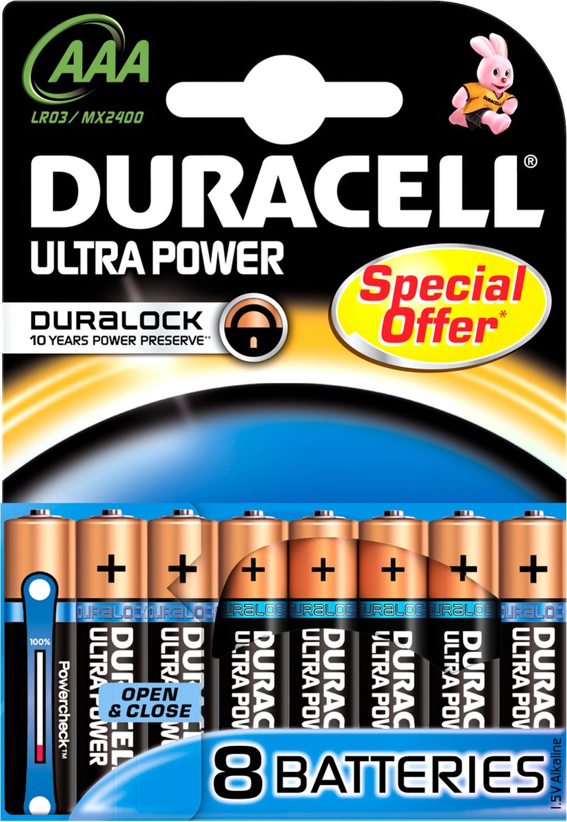 Duracell Ultra M3, AAA LR03, Batterie à usage unique, AAA