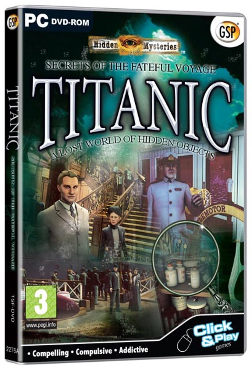 GSP Hidden Mysteries Titanic - Secrets of the Fateful Voyage, PC