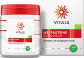 Bol.com Vitals - Wei Proteïne - 300 gram - hoogwaardige eiwitten uit biologische melk - NL-BIO-01 aanbieding
