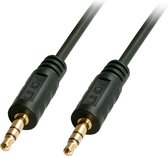 Câble audio Lindy 35642 2 m 3,5 mm Zwart