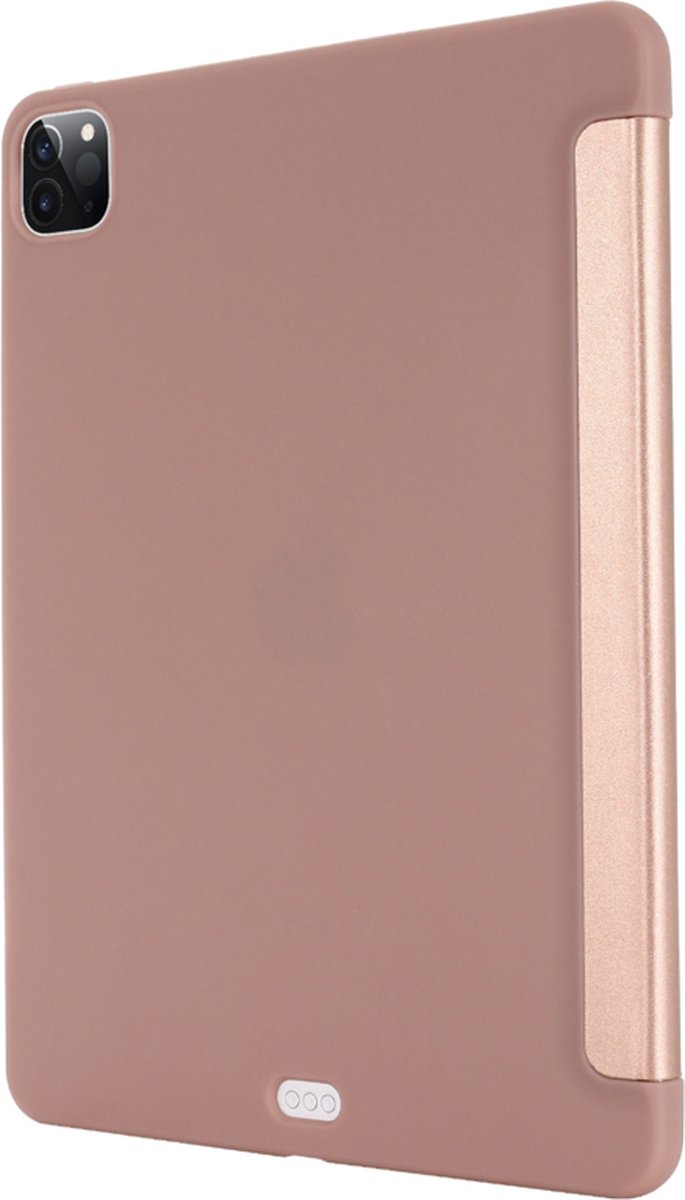TPU Bescherm-Cover Hoes Map geschikt voor iPad Pro 11 - Roze A2228 A2377