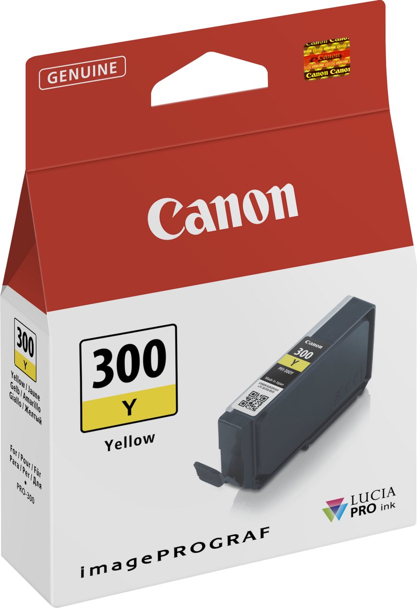 Canon 4196C001 inktcartridge 1 stuk(s) Origineel Geel