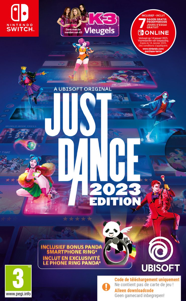 Just Dance 2023 - Code in Box - Nintendo Switch (Exclusieve versie met... |  bol.com