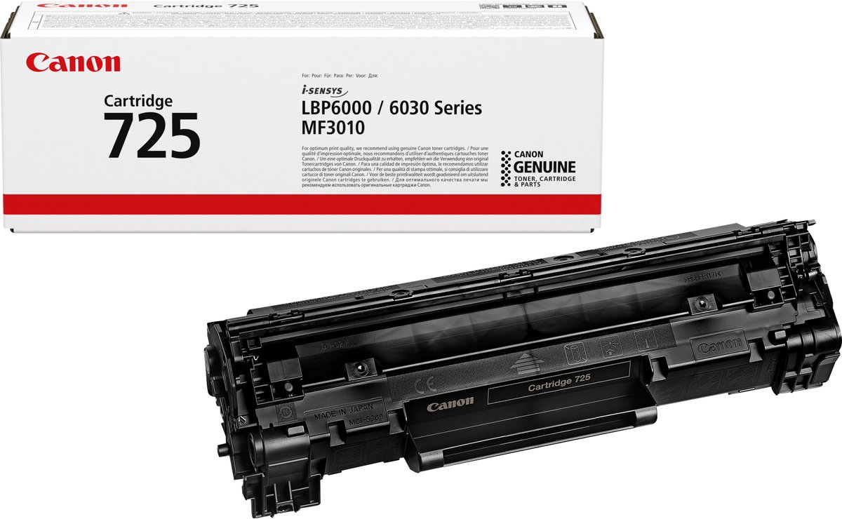 Canon CRG725 Tonercartridge - Zwart